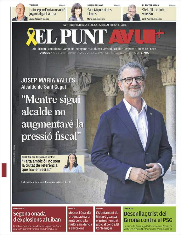 El Punt Avui El Punt Avui