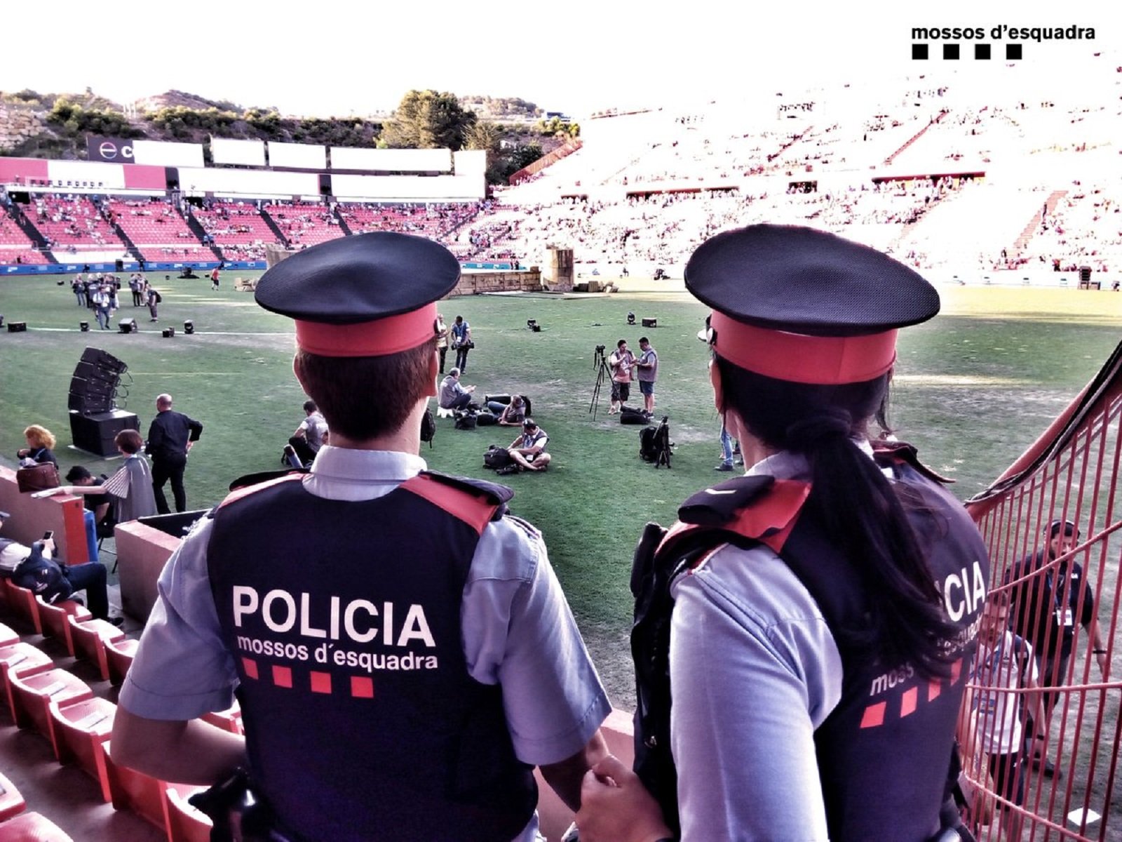 El missatge dels Mossos per la cloenda dels Jocs Mediterranis