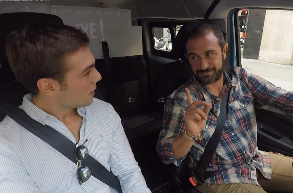Carlos Cuevas y Eloi Vila hace 7 años, TV3 Carlos Cuevas y Eloi Vila hace 7 años, TV3