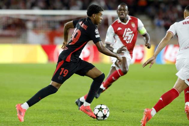 Lamine Yamal Monaco Barça EFE Lamine Yamal Monaco Barça EFE