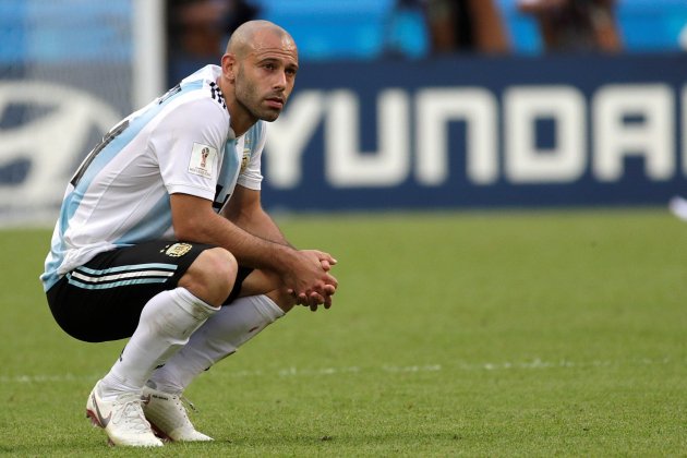 Mascherano Argentina França Mundial Russia EFE