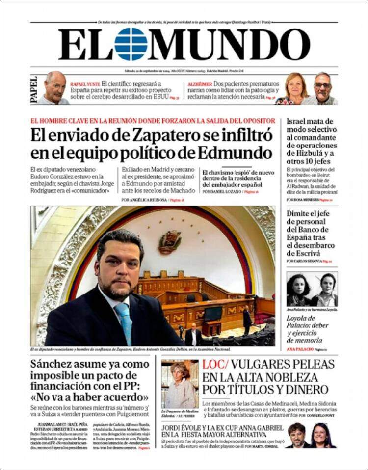 'El Mundo' 21 'El Mundo' 21