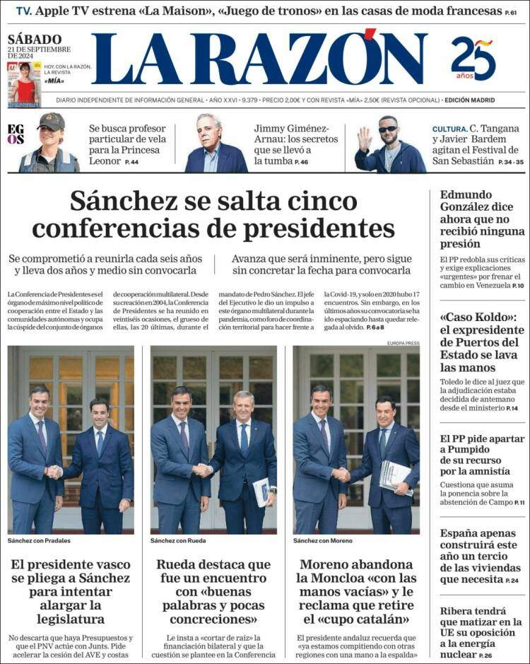'La Razón 21 'La Razón 21