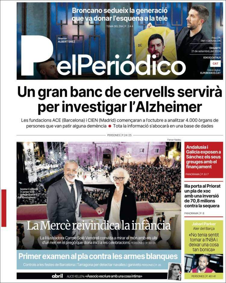 'El Periódico' 21 CAT 'El Periódico' 21 CAT