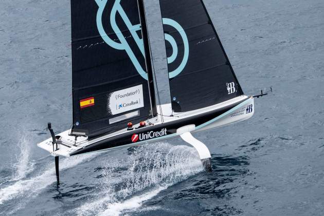 SailTeam BCN durante la Unicredit Youth America's Cup / Foto: America's Cup SailTeam BCN durante la Unicredit Youth America's Cup / Foto: America's Cup