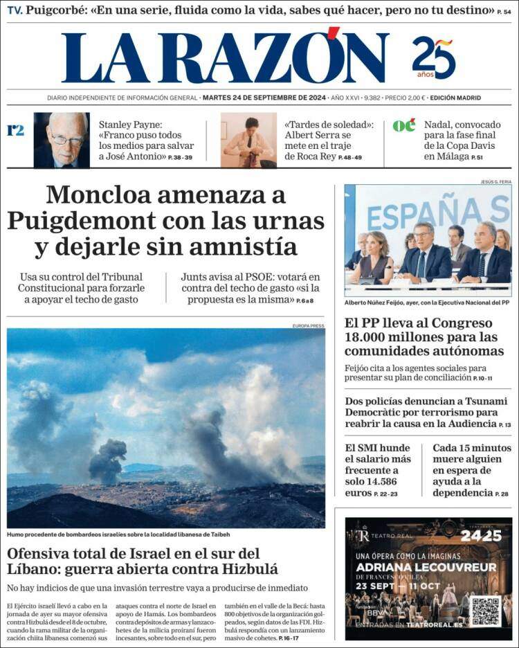 'La Razón' 24 'La Razón' 24
