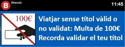 avis multa bitllet bus barcelona foto tmb avis multa bitllet bus barcelona foto tmb