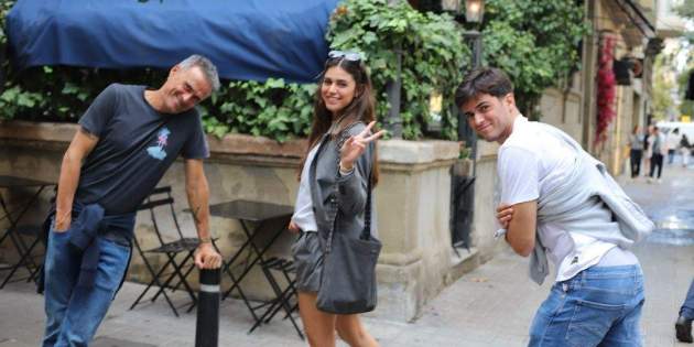 Sira Martínez, Luis Enrique y Pacho / Instagram Sira Martínez, Luis Enrique y Pacho / Instagram