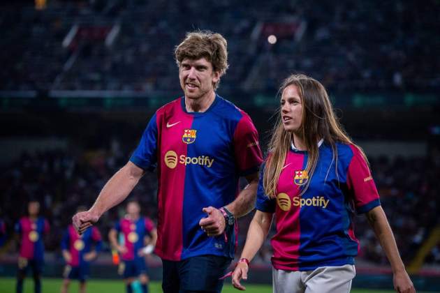 Peter Burling Sílvia Mas Copa América de vela Barça Peter Burling Sílvia Mas Copa América de vela Barça