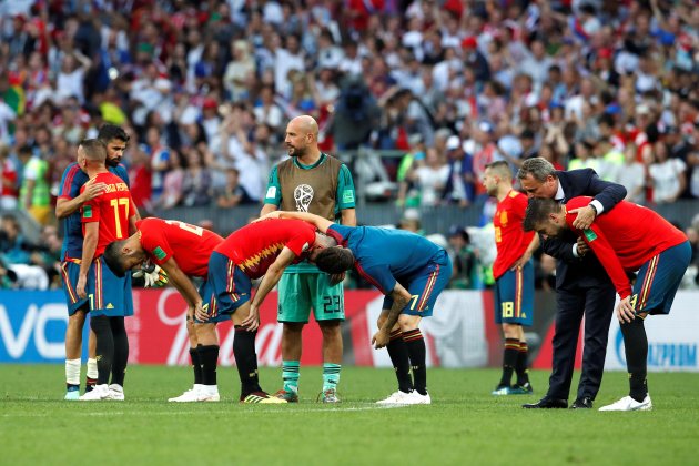 Selección española contra rússia EFE