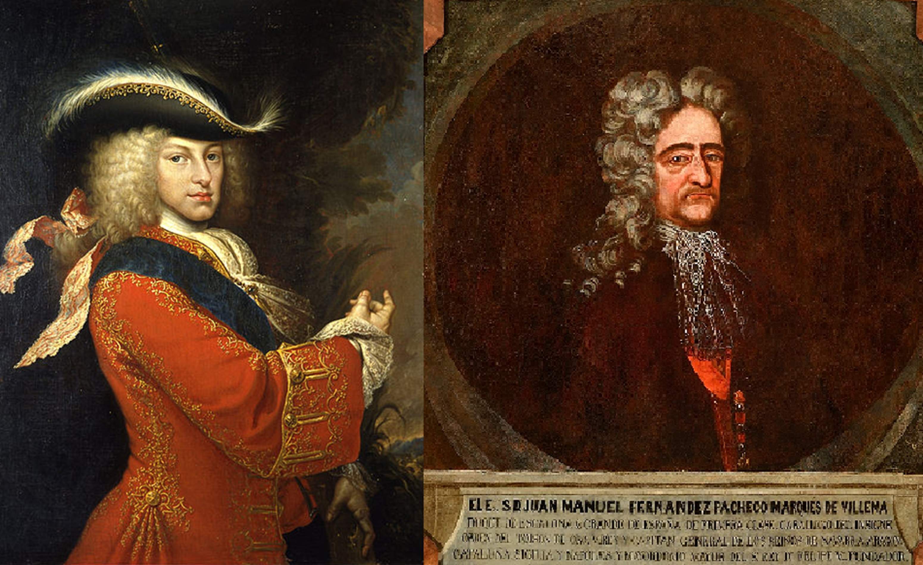 Felipe V y su virrey en Sicilia. Fuente Museo Cerralbo Madrid y Real Academia de Historia Felipe V y su virrey en Sicilia. Fuente Museo Cerralbo Madrid y Real Academia de Historia