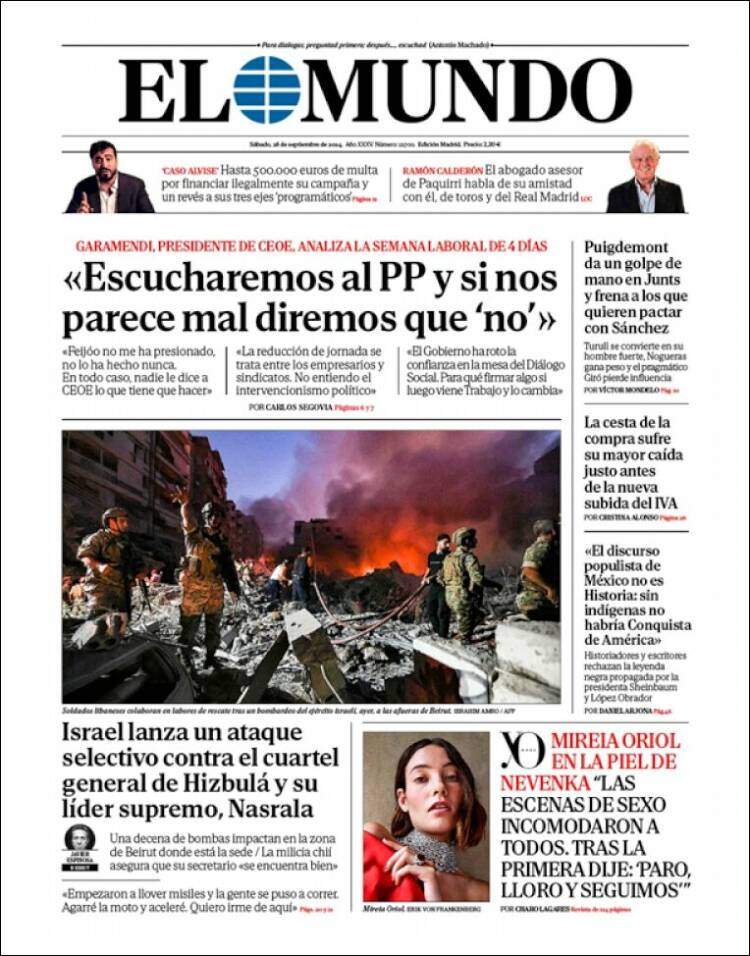 'El Mundo' 28 'El Mundo' 28