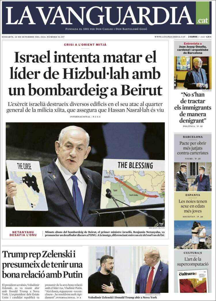 'La Vanguardia' 28 CAT 'La Vanguardia' 28 CAT