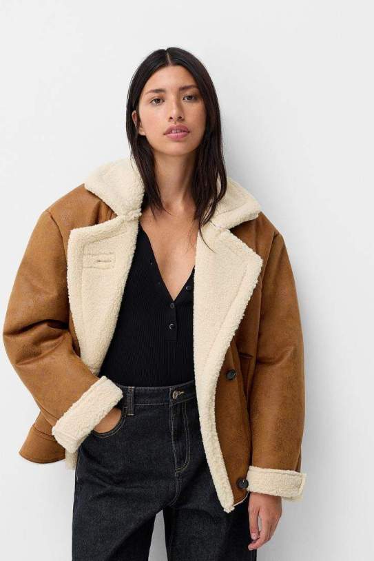 Abrigo de Bershka Abrigo de Bershka