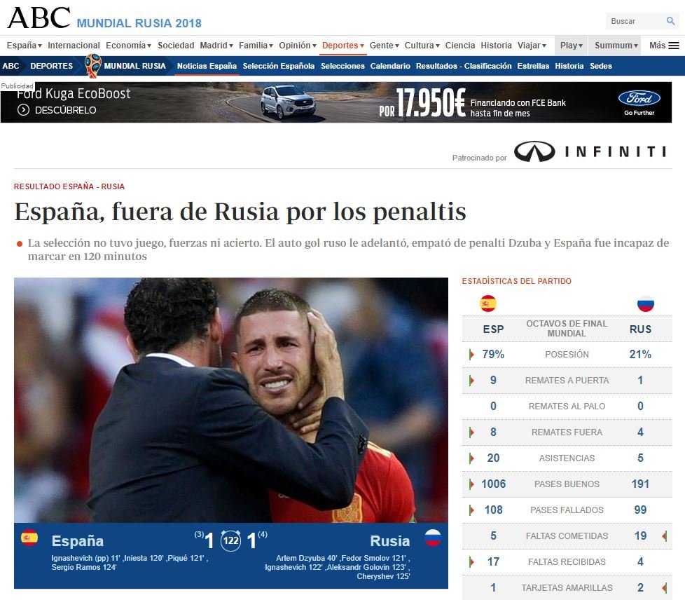 abc espanya russia mundial 2018 captura pantalla