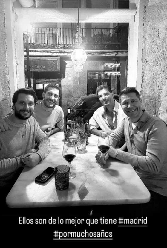 Jaime Cantizano y Miguel García Golding, Instagram Jaime Cantizano y Miguel García Golding, Instagram