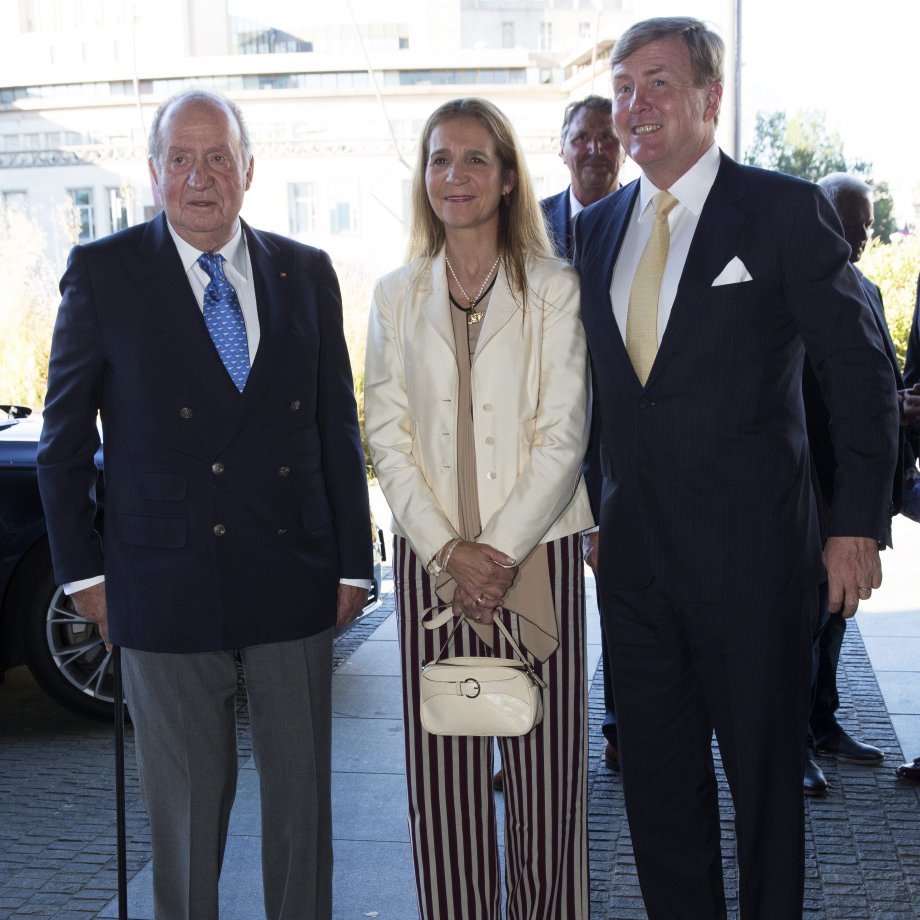 Joan Carles, elena y el rey Holanda GTRES