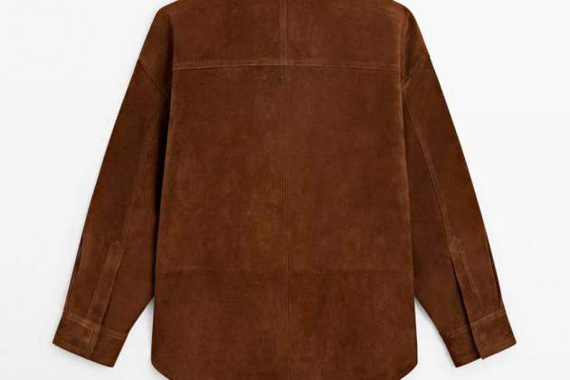 Camisa oversize pell davant de Camisa oversize pell davant de