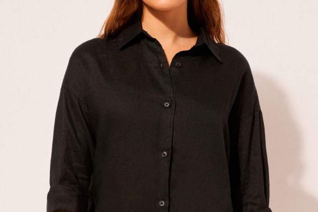 Camisa corta de lino1 Camisa corta de lino1