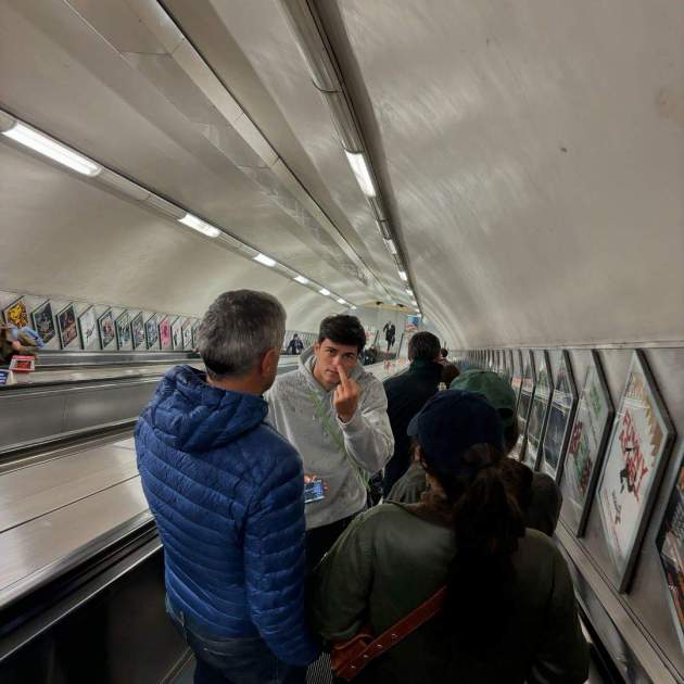 Pacho Martínez, Londres / Instagran Pacho Martínez, Londres / Instagran