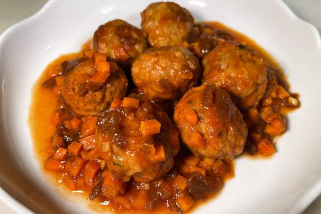 Mandonguilles casolanes Mandonguilles casolanes