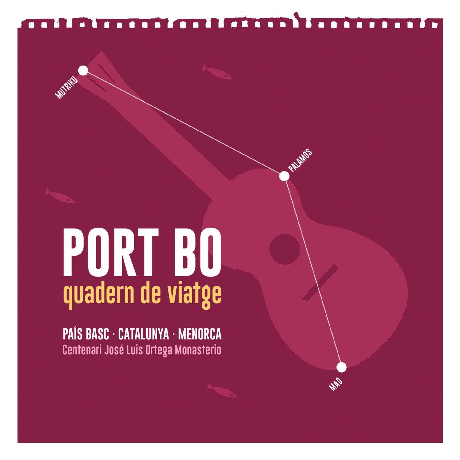 Portada Quadern de viatge Port Bo  O.Monasterio