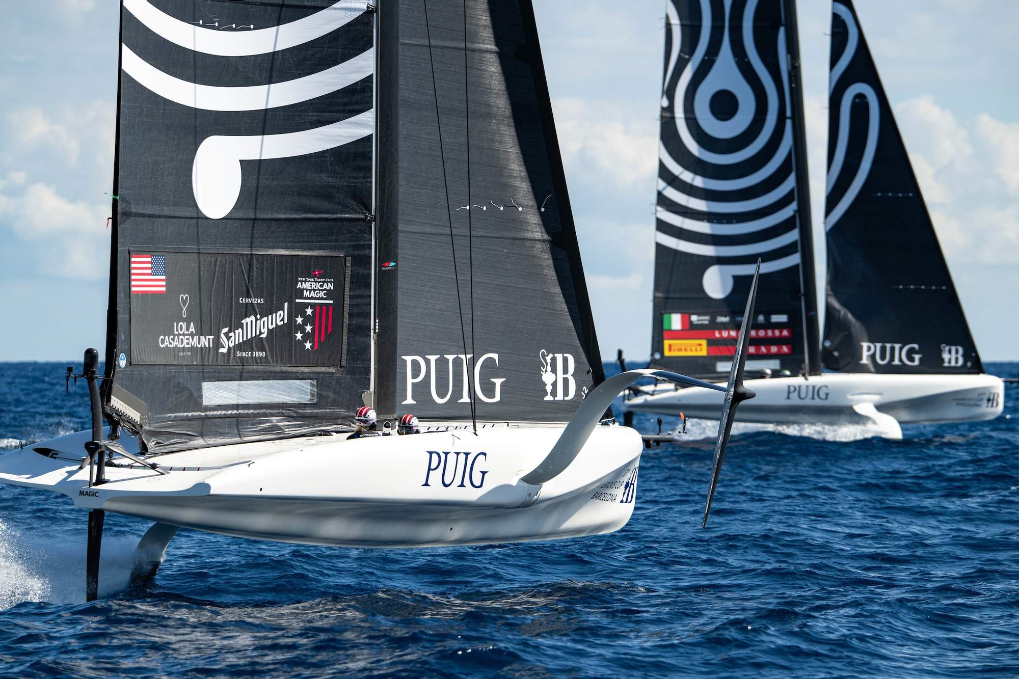 Luna Rossa Prada Pirelli domina el Dia 1 de la Puig Women's America's Cup