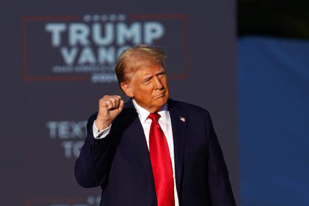 Donald Trump, miting a Butler. EFE Donald Trump, miting a Butler. EFE