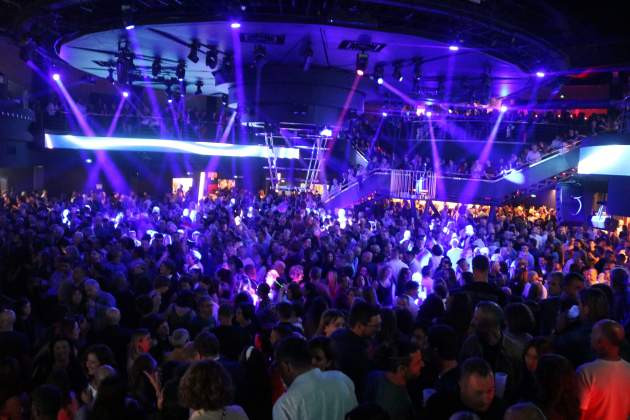 La pista de la sala Plató de la discoteca Big Ben (Alba Mor ACN)