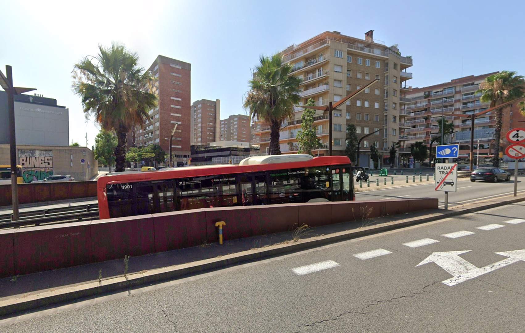 Cubrir la ronda del Mig en Les Corts, primera propuesta de los presupuestos participativos