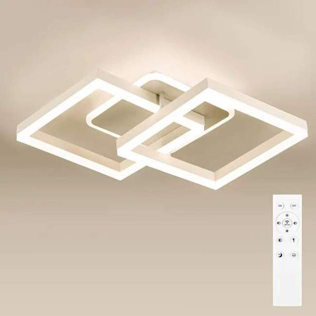Anten 40W Lámpara de techo LED Salón Dimmable1 Anten 40W Lámpara de techo LED Salón Dimmable1