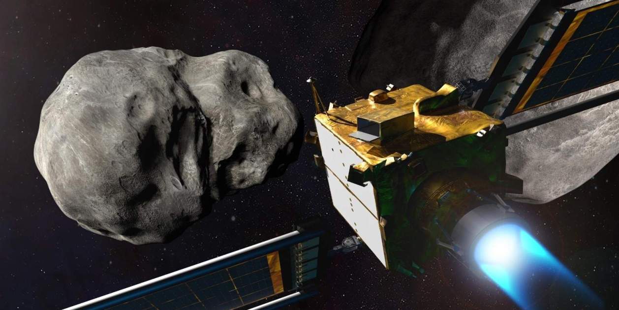 Recreacio impacte nau espacial DART NASA contra asteroide Dimorphos / Europa Press Recreacio impacte nau espacial DART NASA contra asteroide Dimorphos / Europa Press