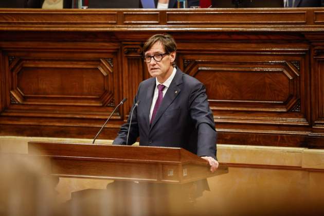 Salvador Illa, president Generalitat, debat politica general Parlament Catalunya - Carlos Baglietto Salvador Illa, president Generalitat, debat politica general Parlament Catalunya - Carlos Baglietto