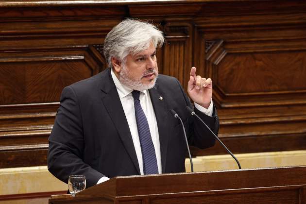 Albert Batet al debat de politica general del PArlament / Montse Giralt Albert Batet al debat de politica general del PArlament / Montse Giralt