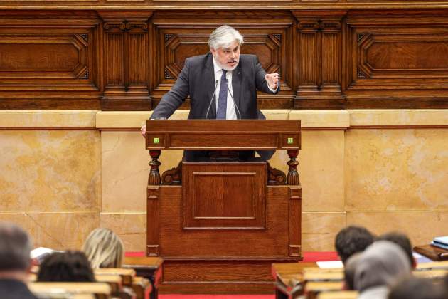 Albert Batet al debat de política general foto montse giralt Albert Batet al debat de política general foto montse giralt