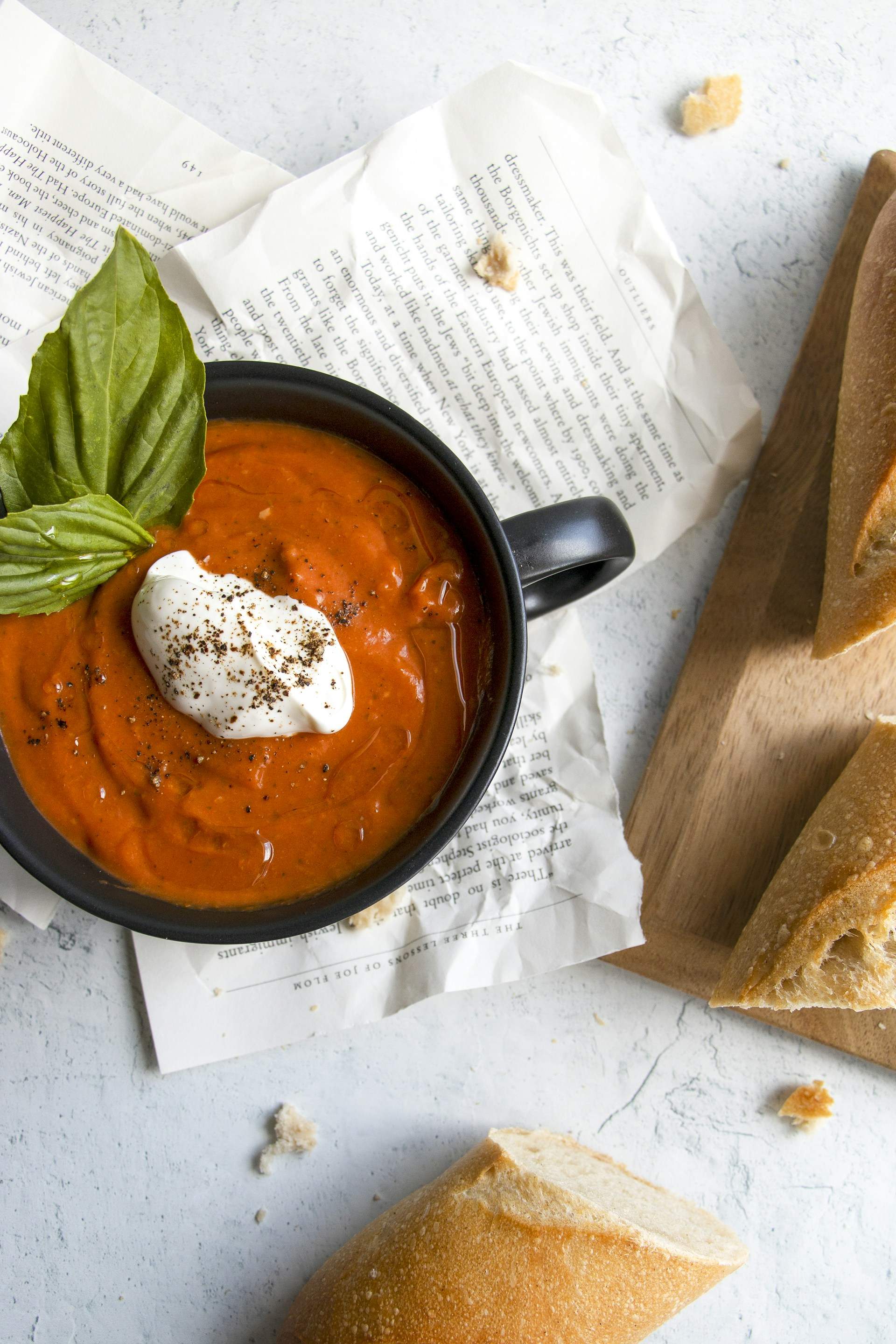 Oliagua: la receta de Carme Ruscalleda de esta sopa de tomate caliente