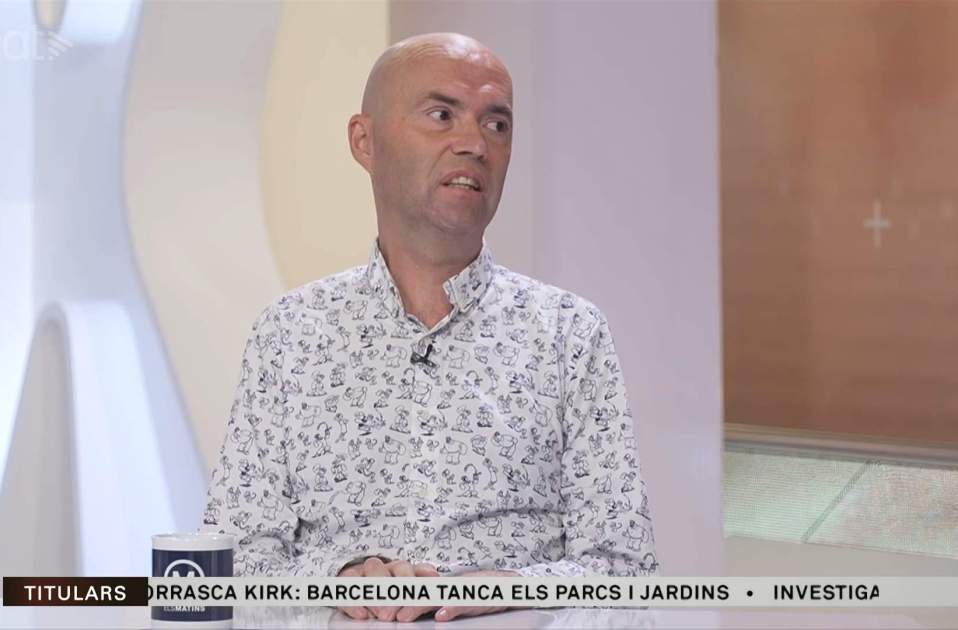 Lluís Pujol, aquest matí, TV3 Lluís Pujol, aquest matí, TV3