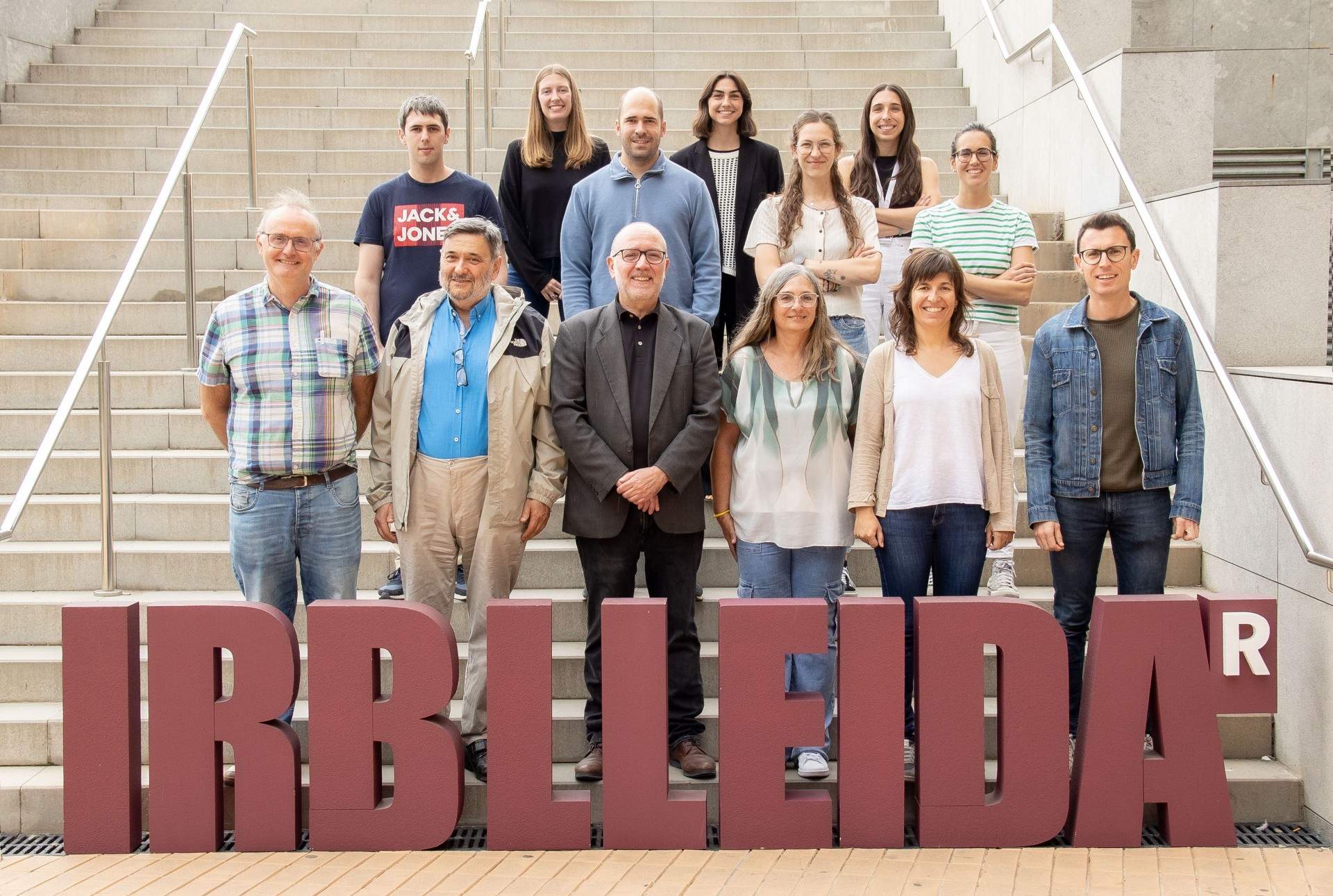 Equip de l'IRB Lleida que ha investigat la relació de la microbiota intestinal amb l'ELA Equip de l'IRB Lleida que ha investigat la relació de la microbiota intestinal amb l'ELA