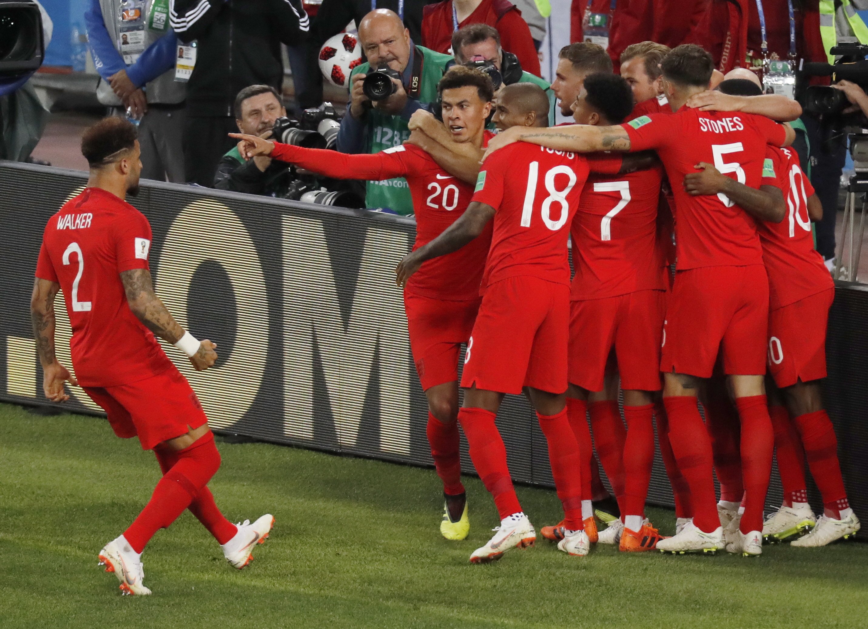 Anglaterra supera Colòmbia als penals i passa als quarts del Mundial (1-1)