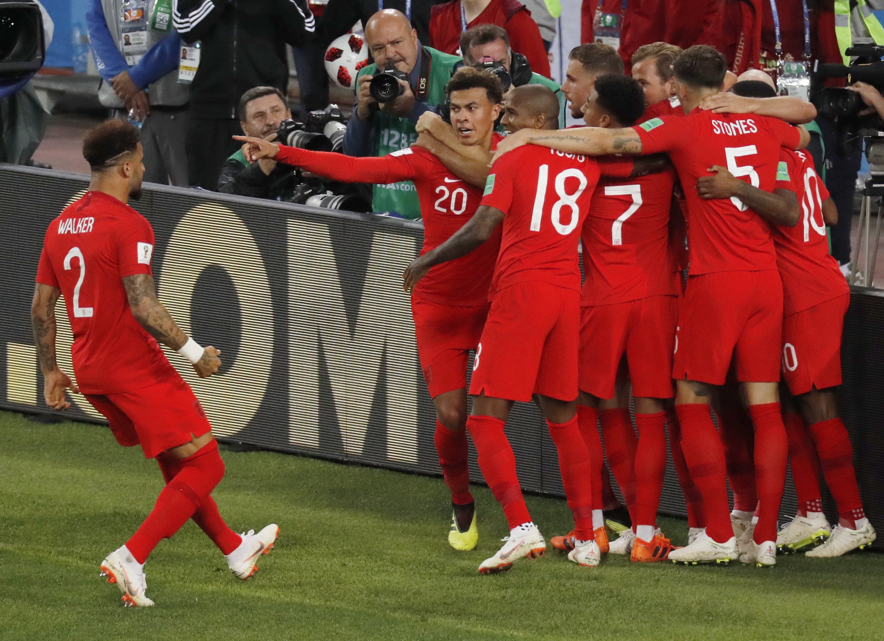 Inglaterra supera a Colombia en los penaltis y pasa a los cuartos del Mundial (1-1)