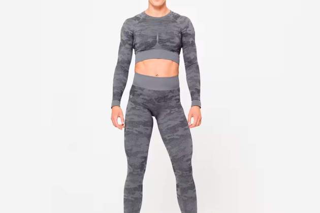 Leggings fitness sin costuras Mujer Domyos1 Leggings fitness sin costuras Mujer Domyos1
