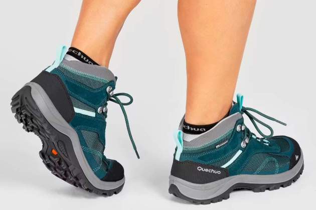 Botas de montaña y trekking impermeables Mujer Quechua MH100 Botas de montaña y trekking impermeables Mujer Quechua MH100