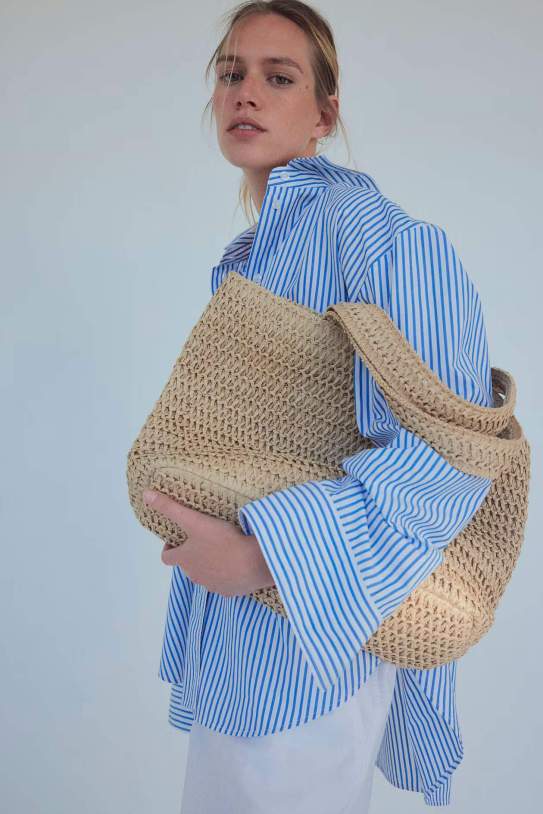 Bolso shopper de paja1 Bolso shopper de paja1