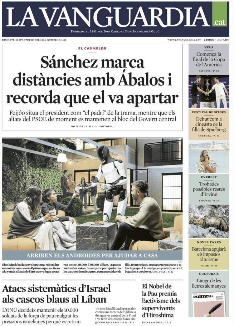 'La Vanguardia' 12 CAT 'La Vanguardia' 12 CAT