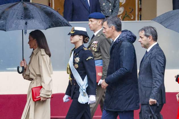 Letizia y Leonor llegando / GTRES Letizia y Leonor llegando / GTRES