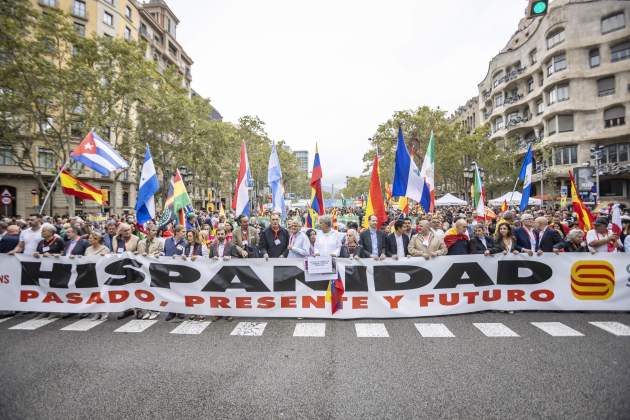 Día de la hispanidad, manifestació unionista / Foto: Carlos Baglietto Día de la hispanidad, manifestació unionista / Foto: Carlos Baglietto
