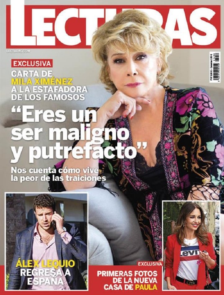 PORTADA LECTURAS MILA XIMENEZ