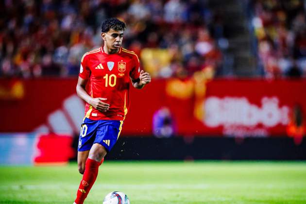 Lamine Yamal España / Foto: @SEFutbol Lamine Yamal España / Foto: @SEFutbol