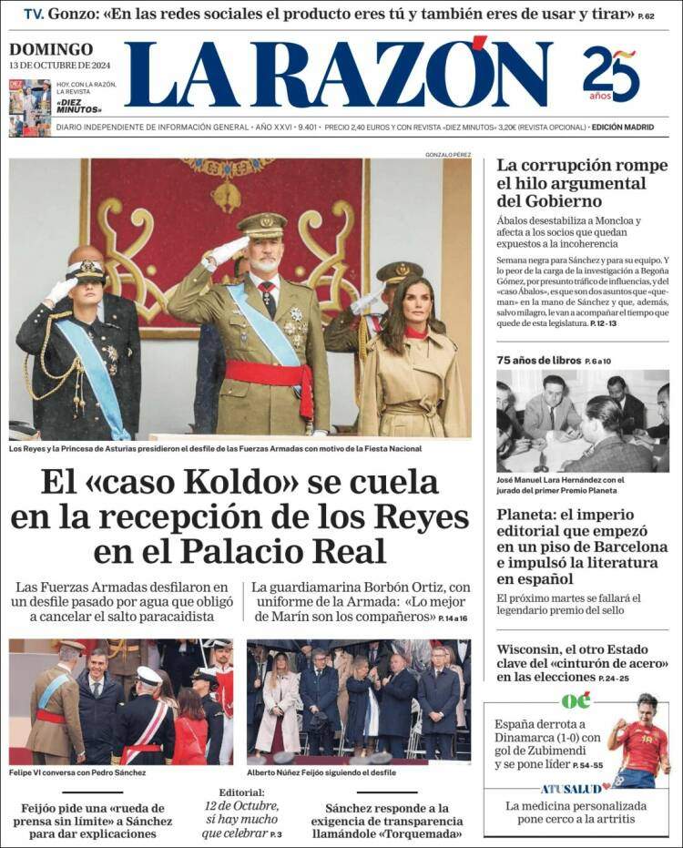 'La Razón' 13 'La Razón' 13