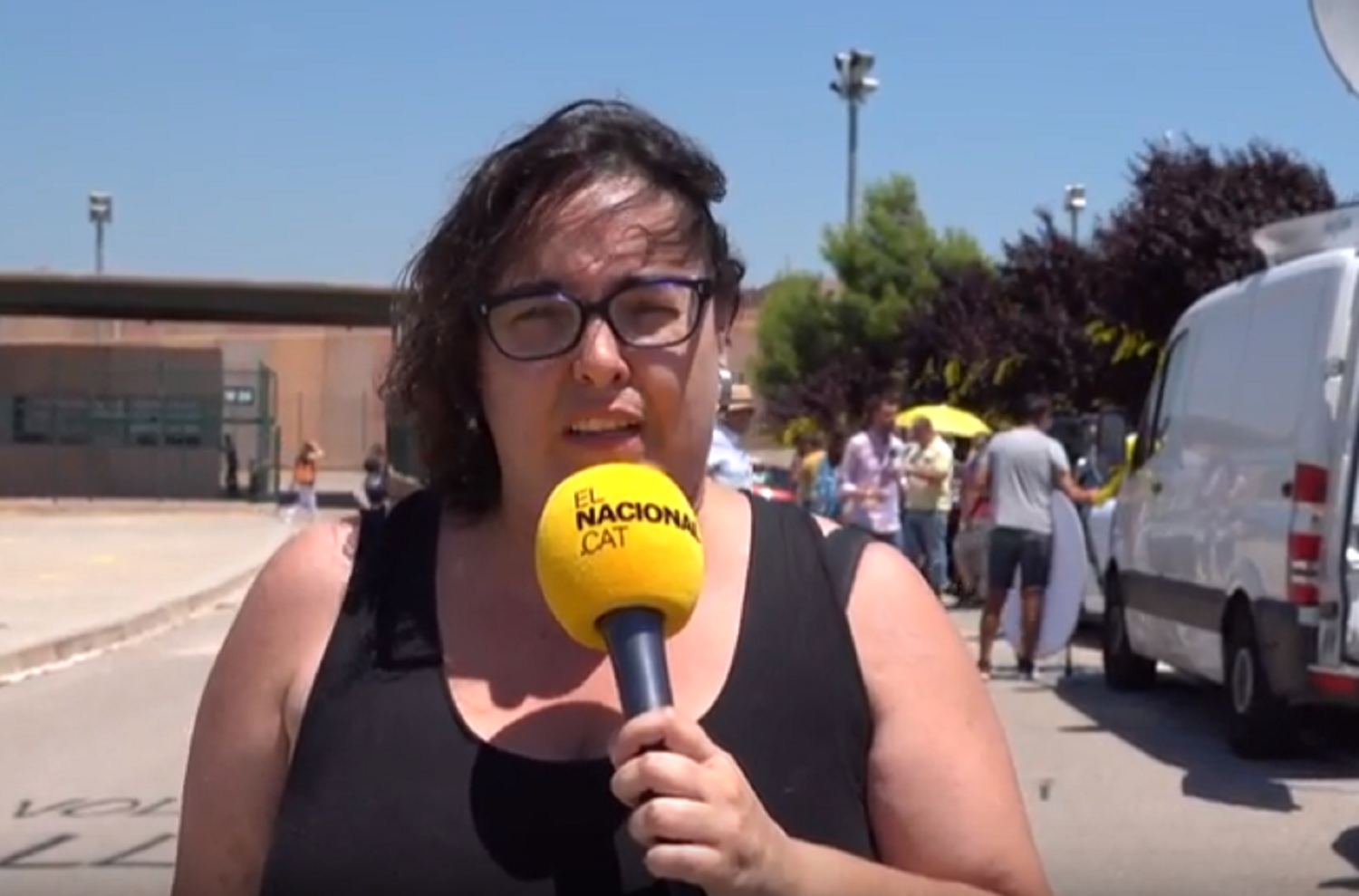 Vídeo: Així ha estat l'arribada de Junqueras, Romeva i els Jordis a Lledoners